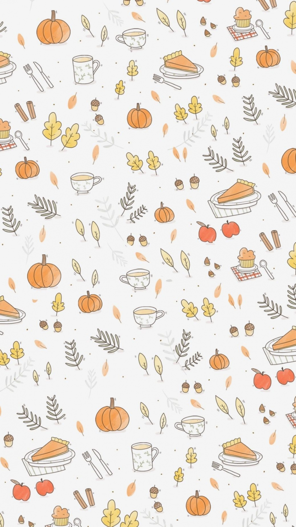 Pin by Elo on Autumn  Thanksgiving iphone wallpaper, Iphone