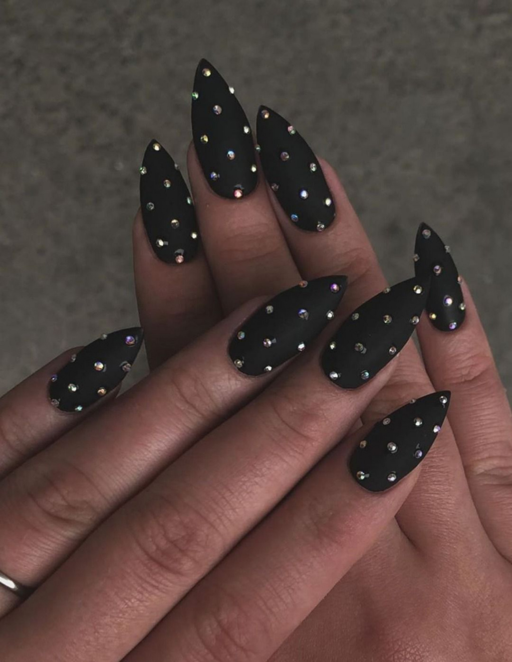 Pin on Black Nail Designs