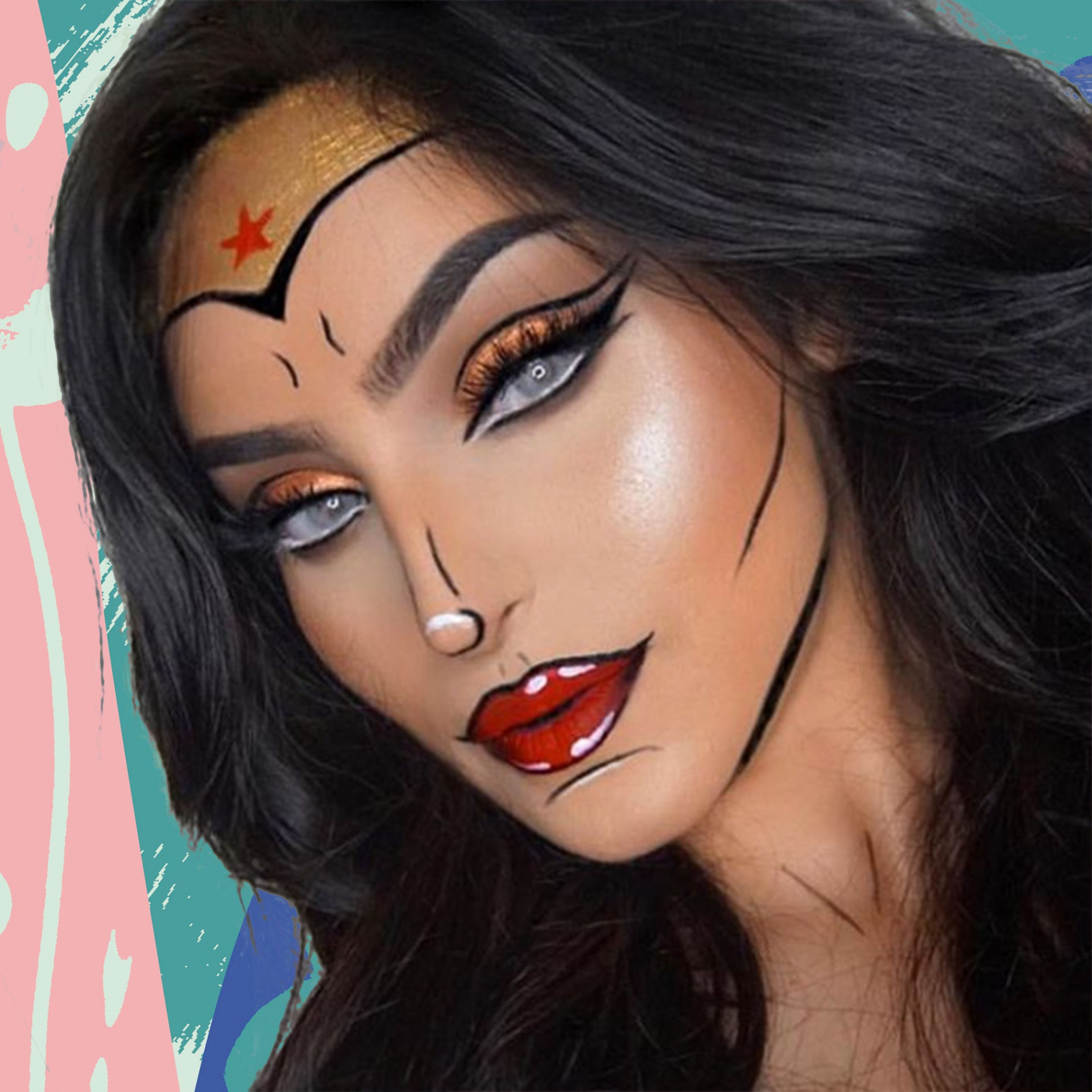 Pretty Halloween Makeup Ideas: Mermaid, Glitter & More  Glamour UK