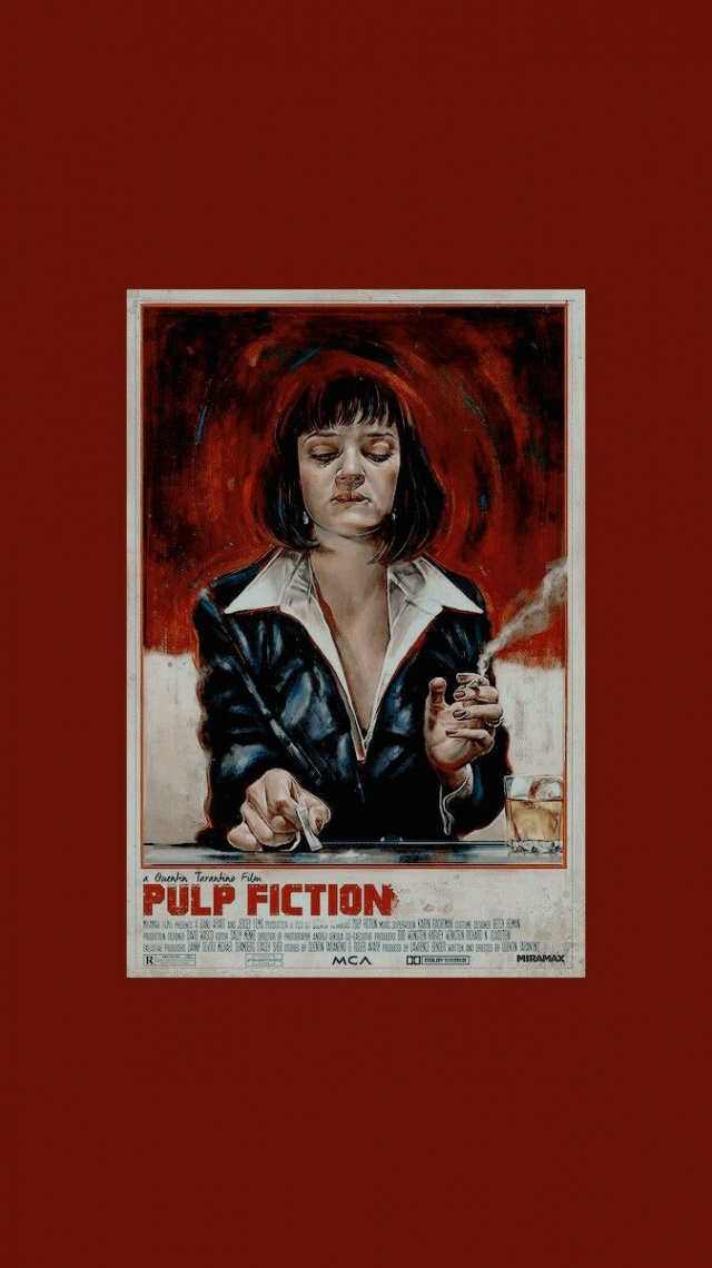 Pulp Fiction #wallpaper #papel de parede #art  Pulp fiction