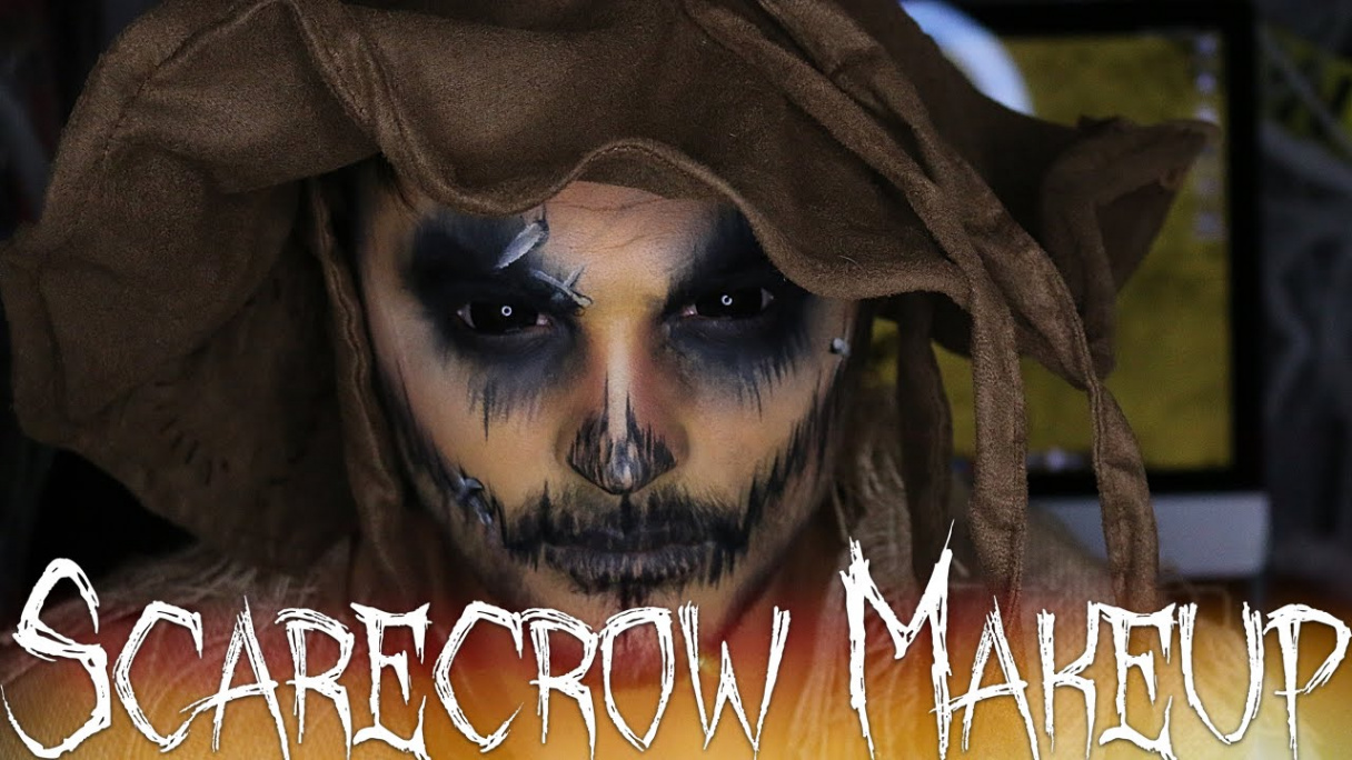 Scarecrow Halloween Makeup Tutorial   Days of Halloween