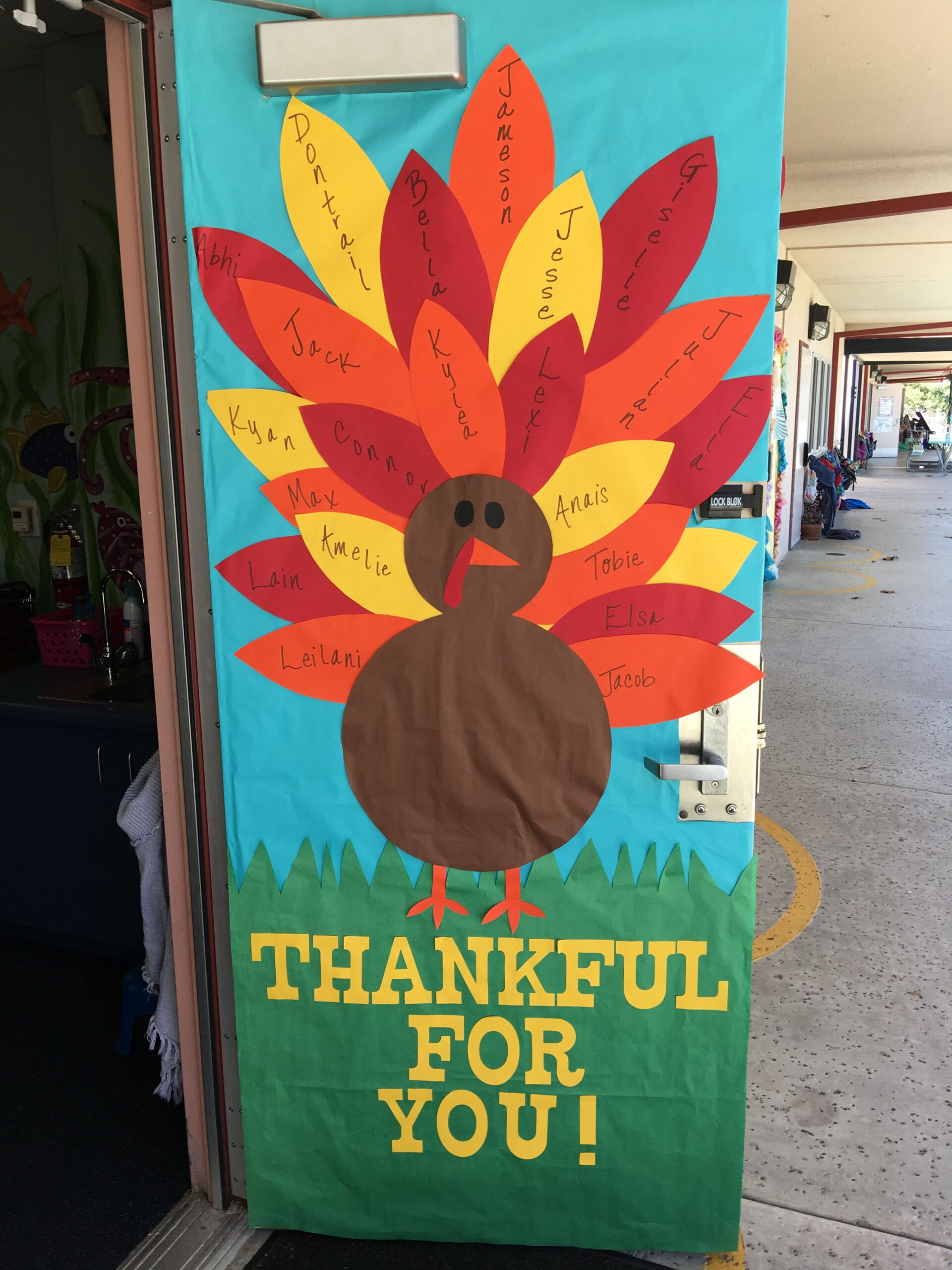 Thanksgiving Classroom Door  Thanksgiving classroom, Thanksgiving