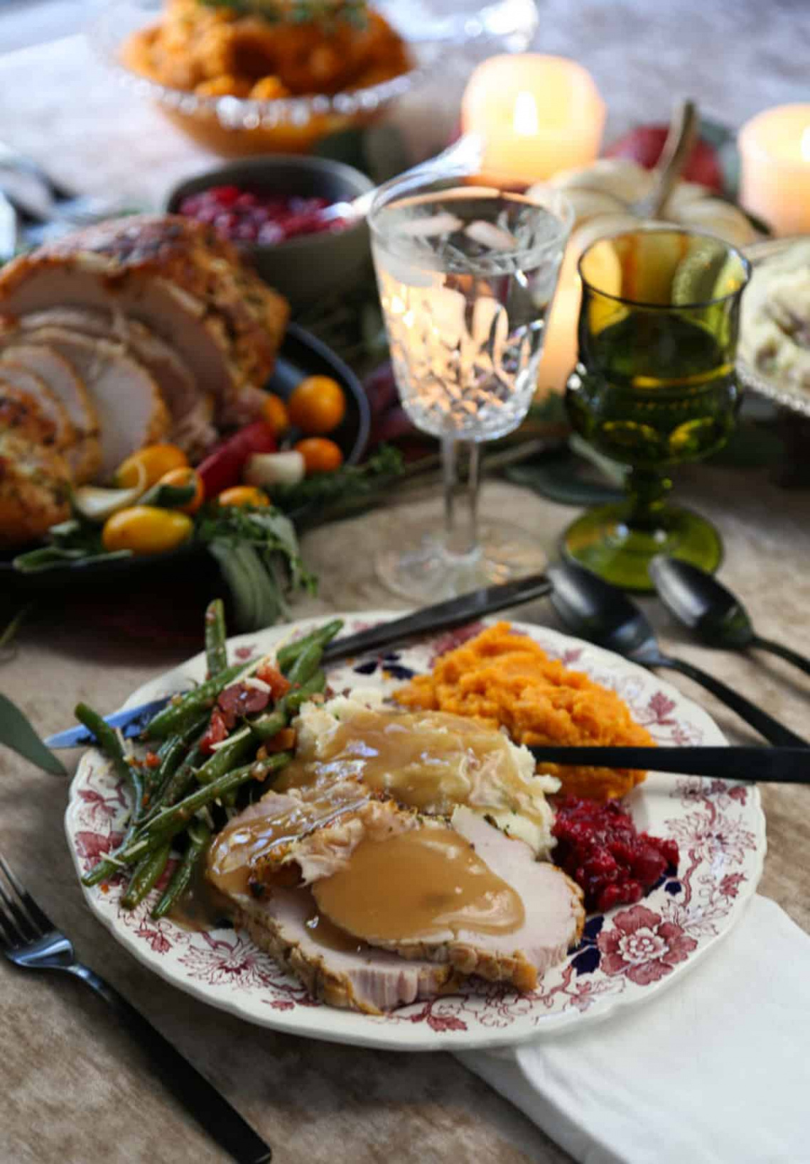 Thanksgiving Dinner Menu for  People - Gift of Hospitality