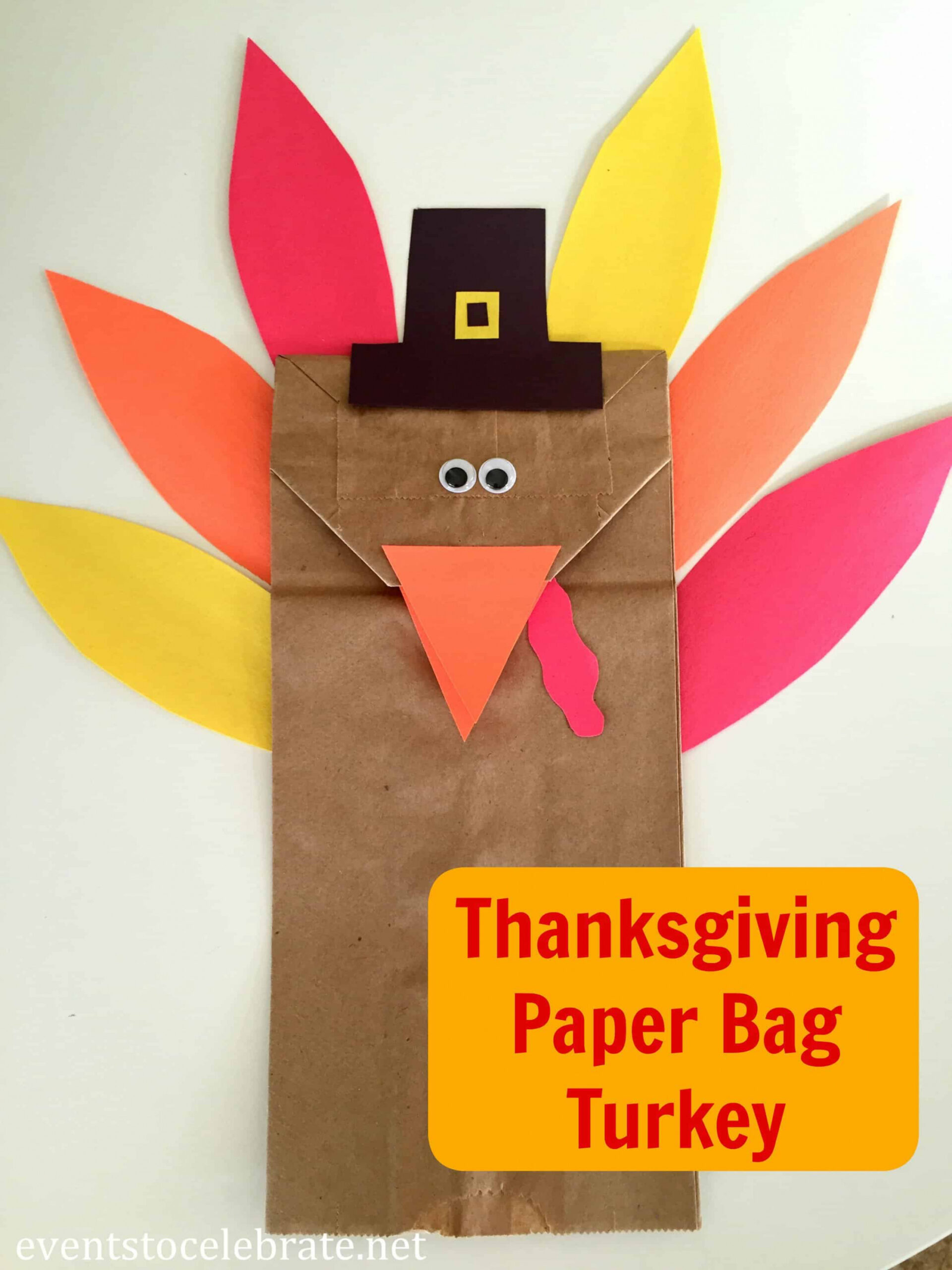 Thanksgiving Turkey Craft for Preschool - Party Ideas for Real People