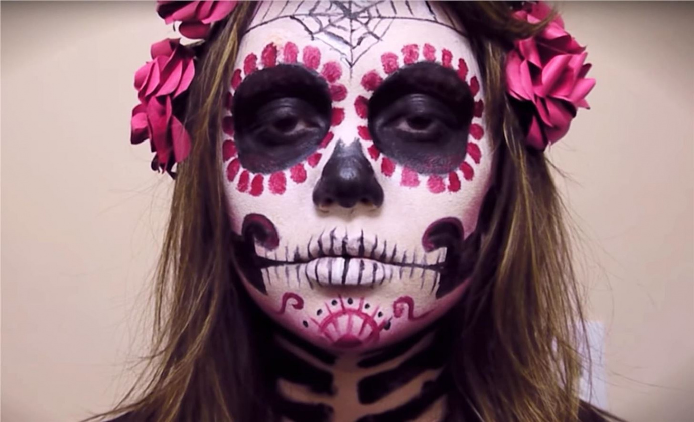 The  Best Sugar Skull Makeup Looks for Halloween « Halloween