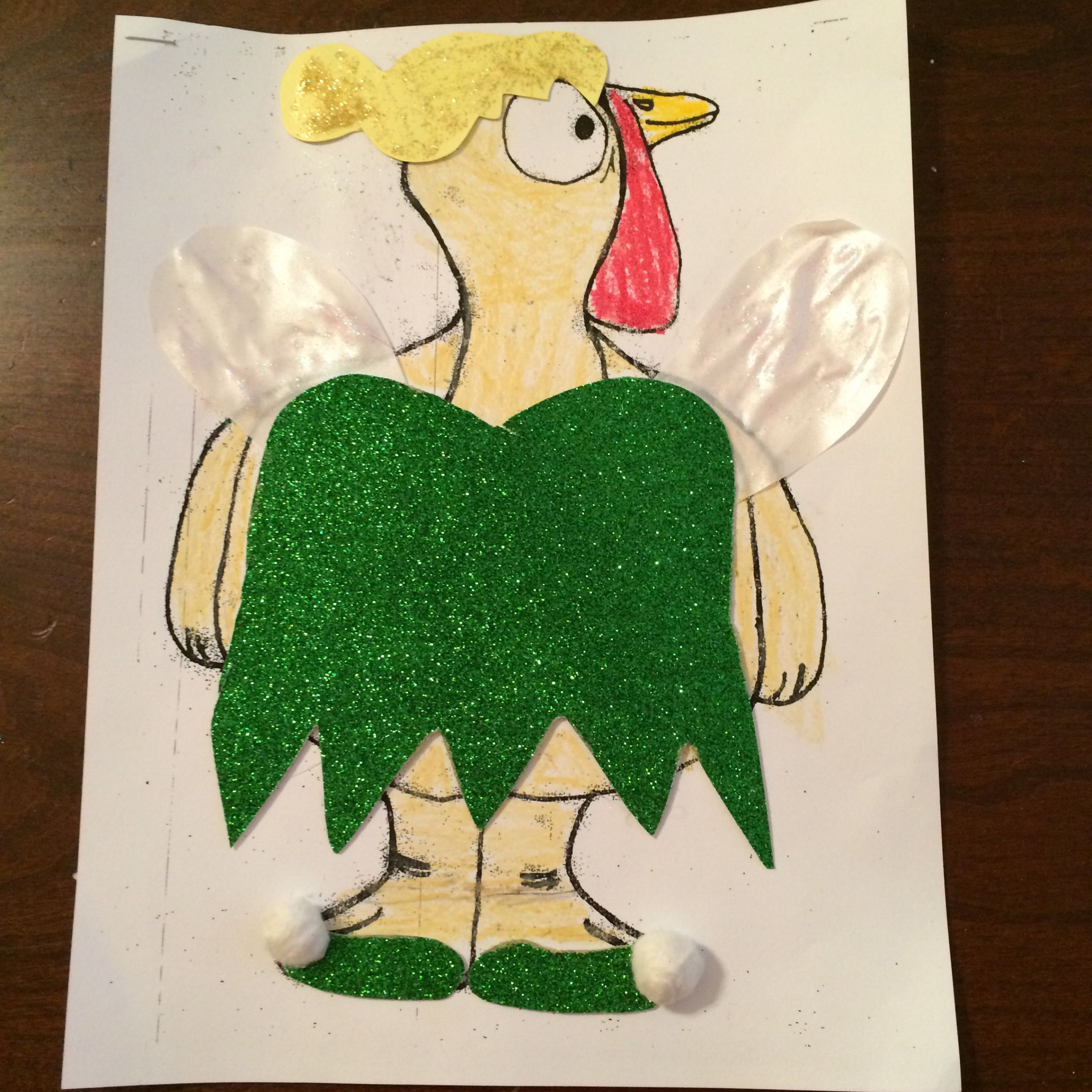 Tinkerbell Turkey Disguise  Turkey disguise, Turkey disguise