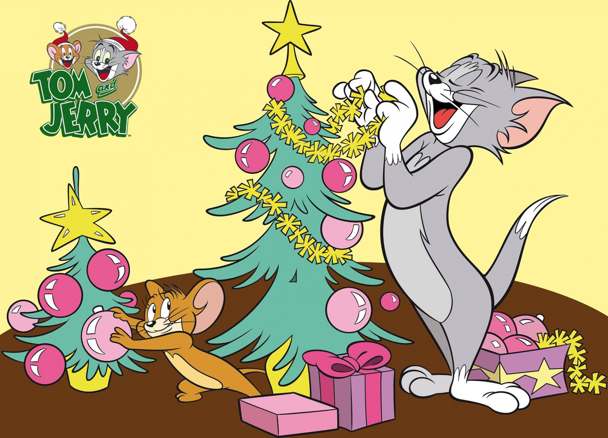 Tom and Jerry Christmas  Tom and jerry pictures, Holiday cartoon