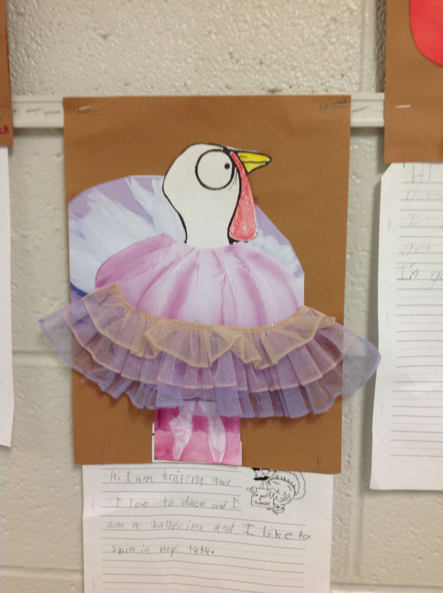 Tom the Turkey disguise- Ballerina  Turkey disguise project