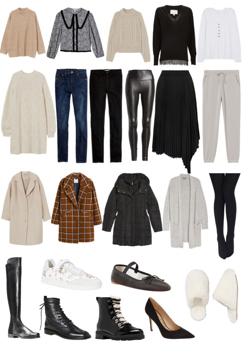 Wardrobe Essentials for a Wearable Winter Capsule Wardrobe