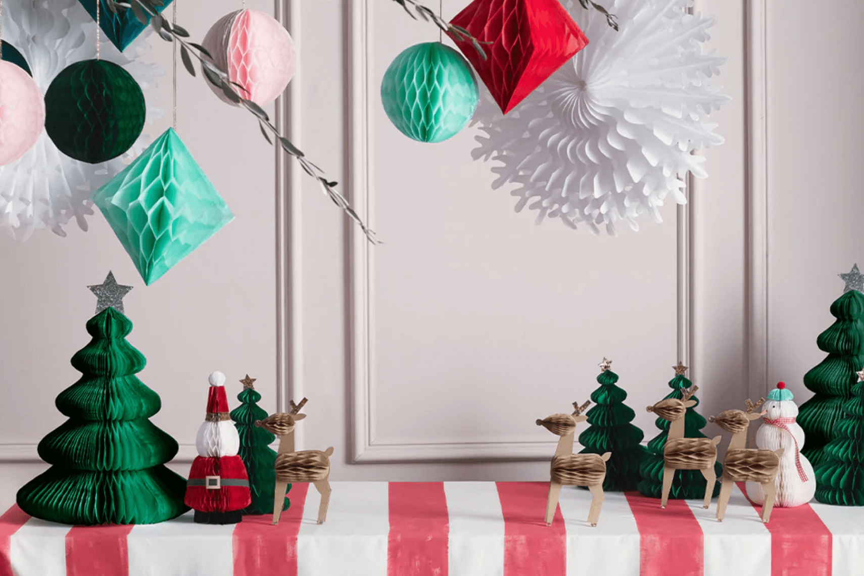 ways to deck the halls for a holly jolly Christmas party