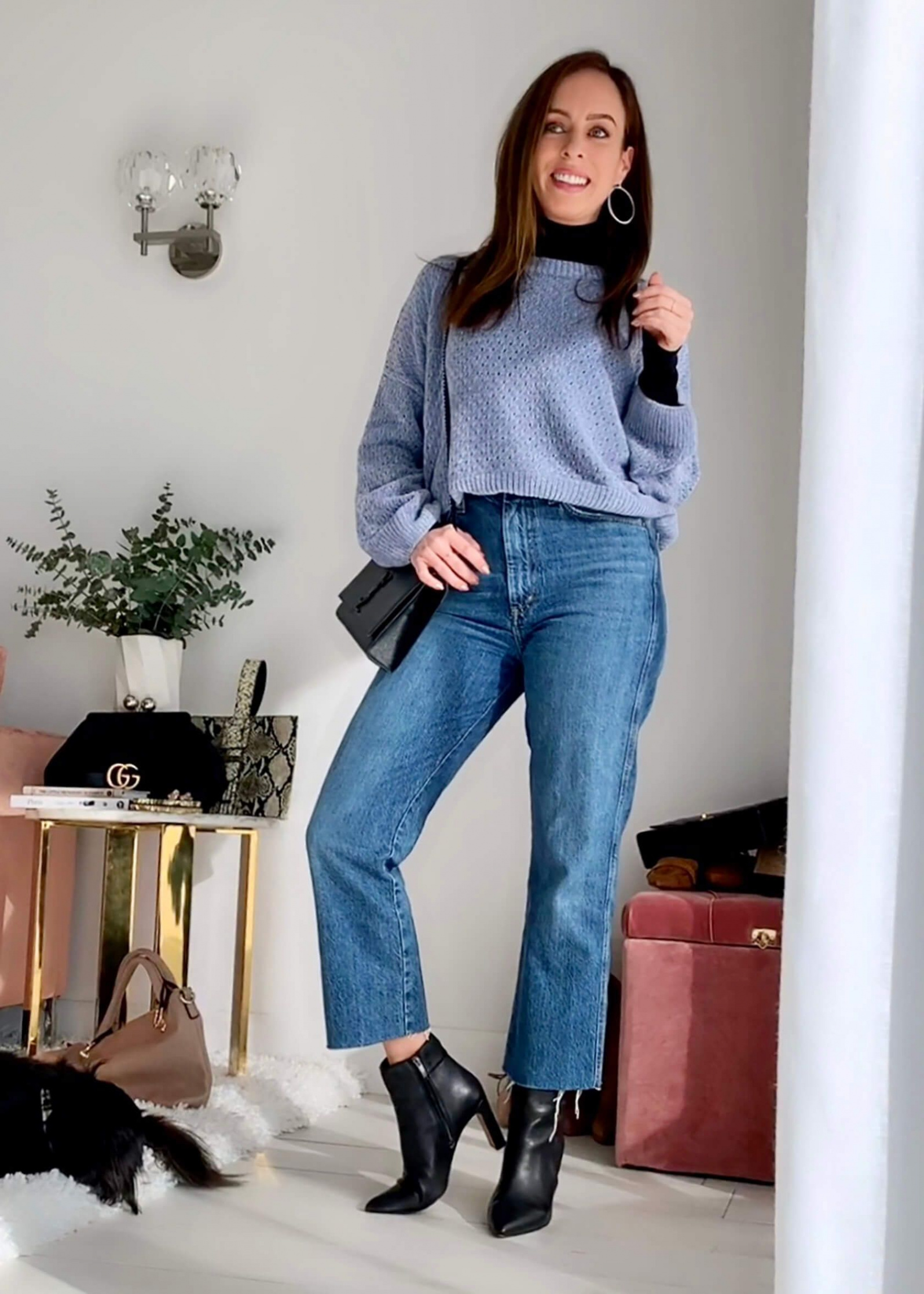 Ways to Wear a Black Turtleneck - Sydne Style  Layering