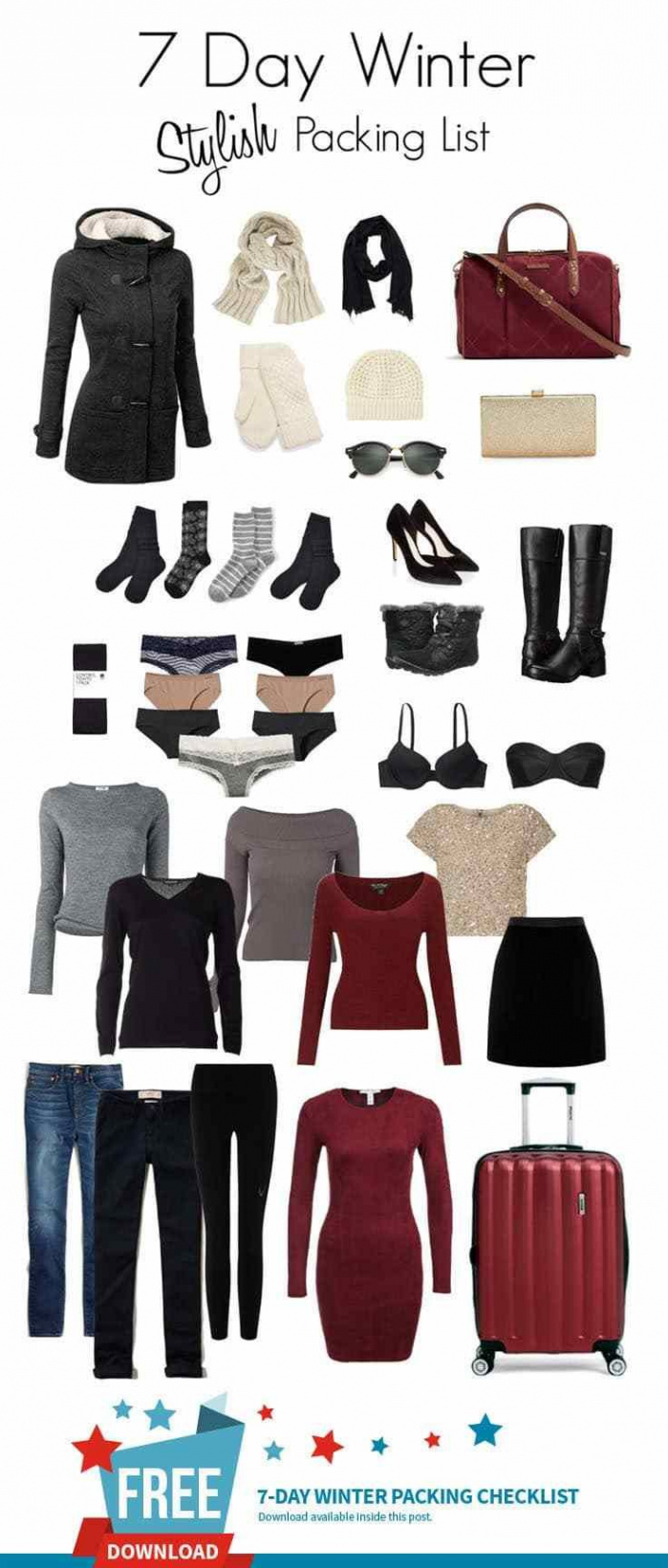 Winter Capsule Wardrobe  Days of Stylish Winter Outfits + Packing