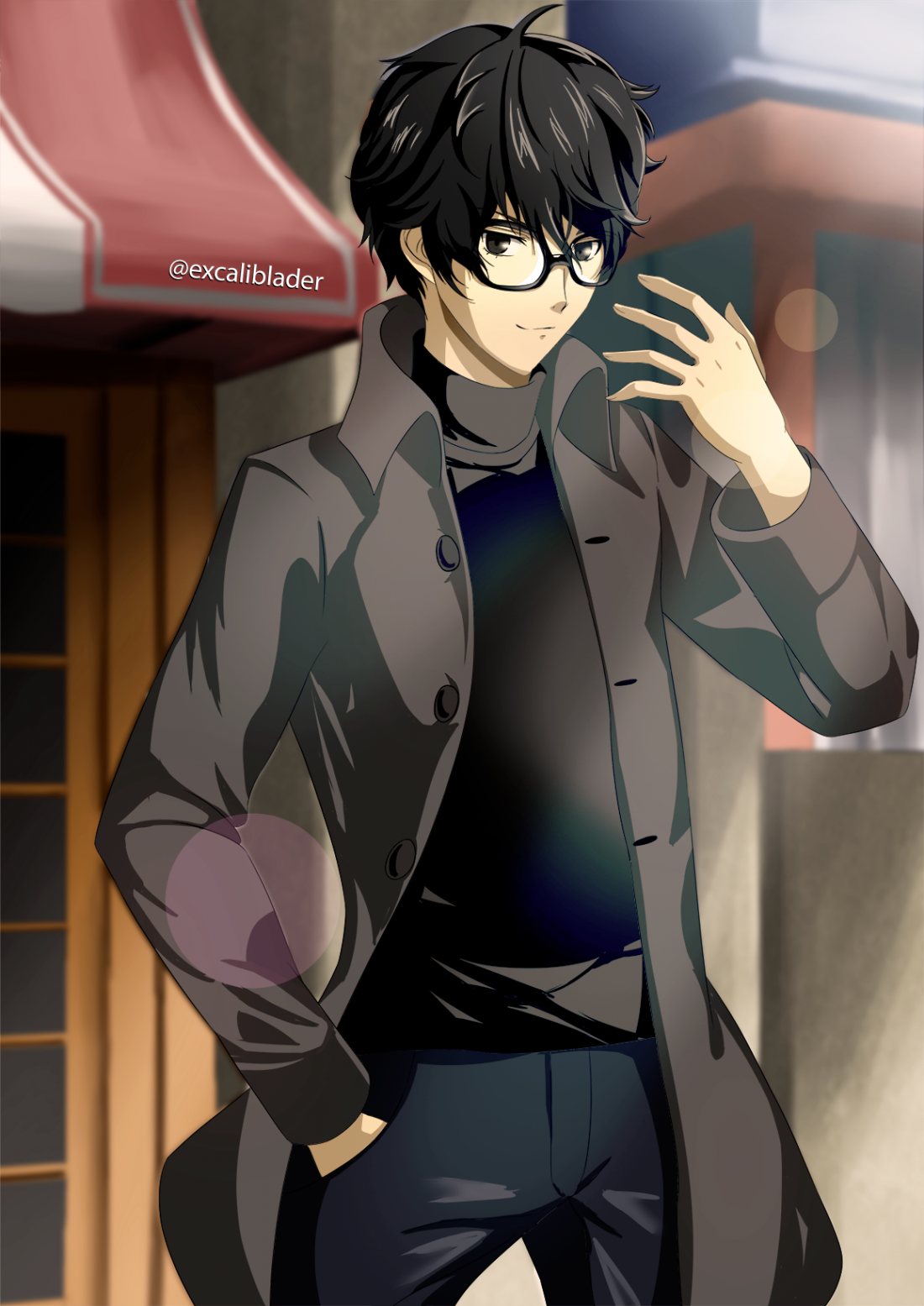 Winter outfit Joker : r/Persona