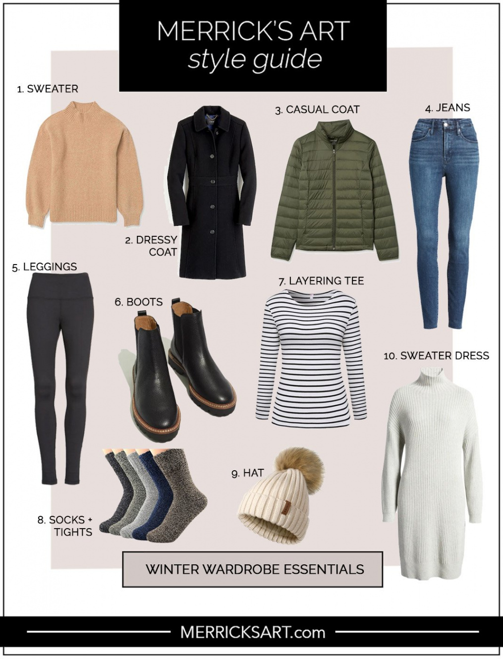 Winter Wardrobe Essentials You Should Own - Merrick