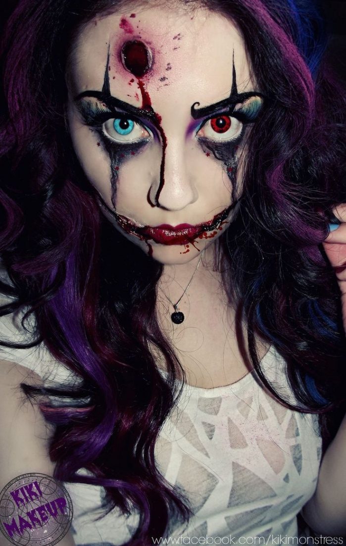 Zombie Clown by KikiMJ on deviantART  Halloween costumes makeup