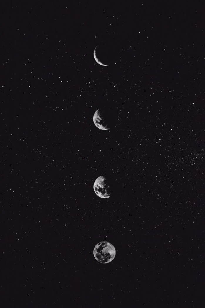 Aesthetic Moon Wallpaper - Kostenlose Bilder #aesthetic #moon