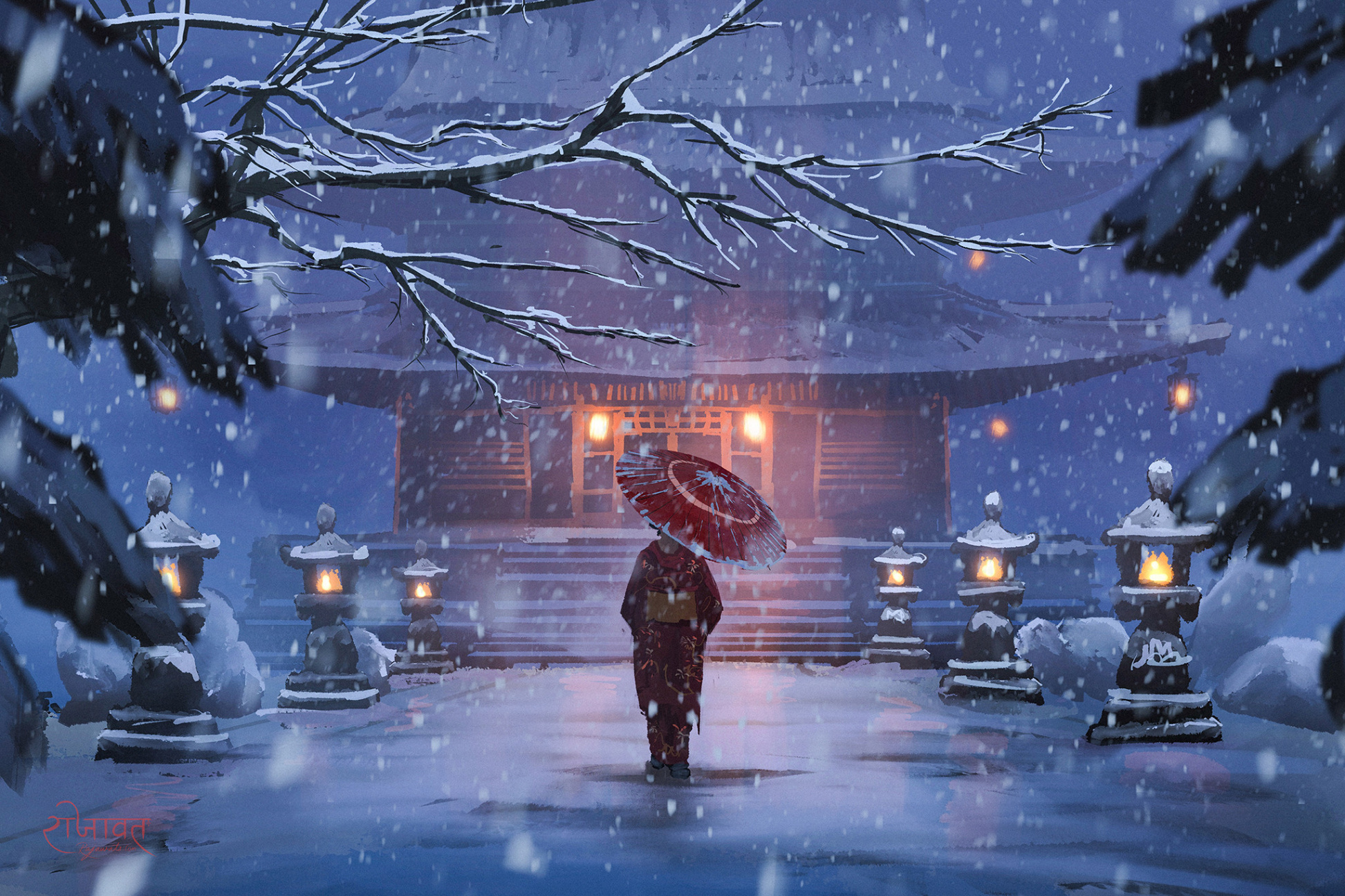 + Anime Winter HD Wallpapers and Backgrounds