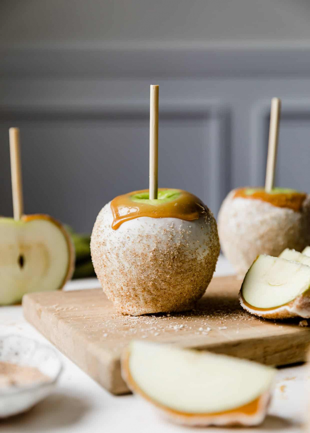 Apple Pie Caramel Apples