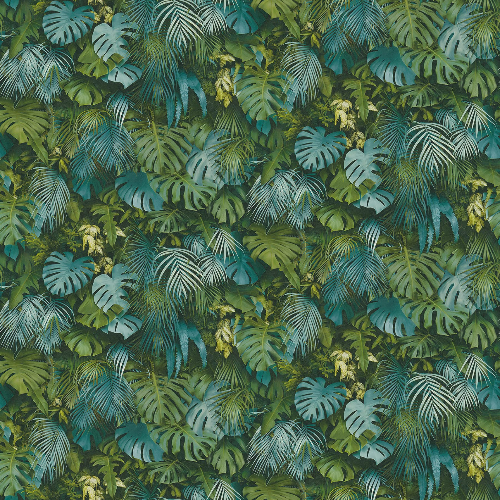 AS Création Greenery  - Non-Woven Wallpaper in Jungle Look with  Palm Leaves . mx