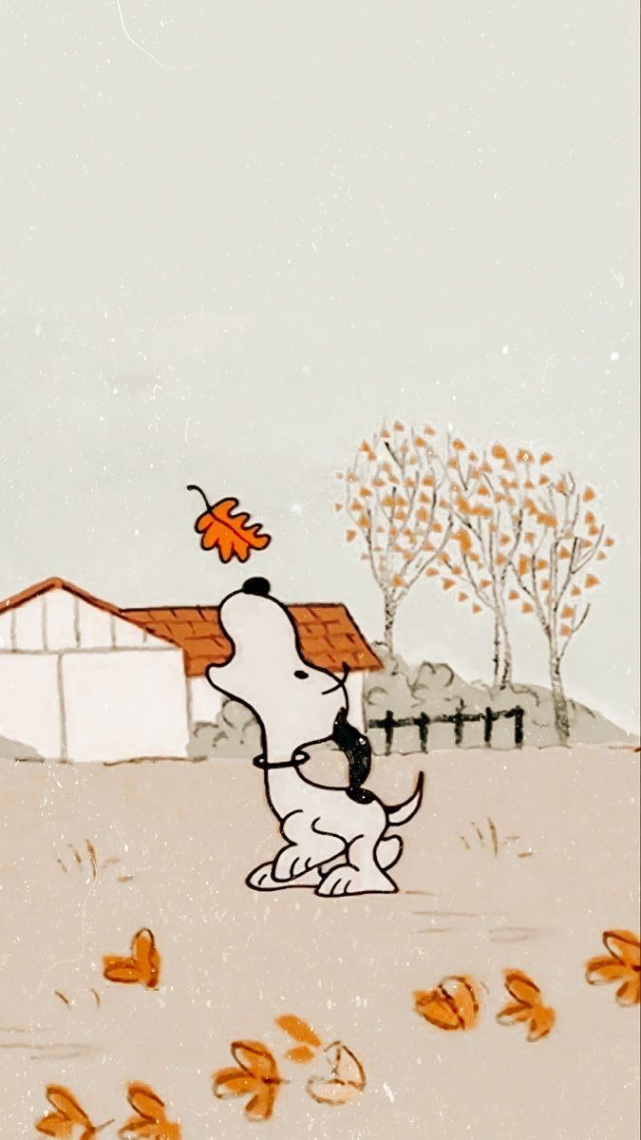 Autumn 🍂  Iphone wallpaper fall, Snoopy wallpaper, Fall wallpaper