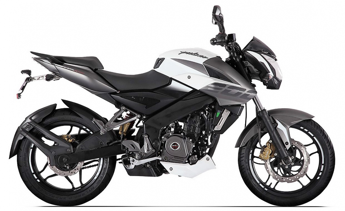 Bajaj Pulsar NS Mirage White