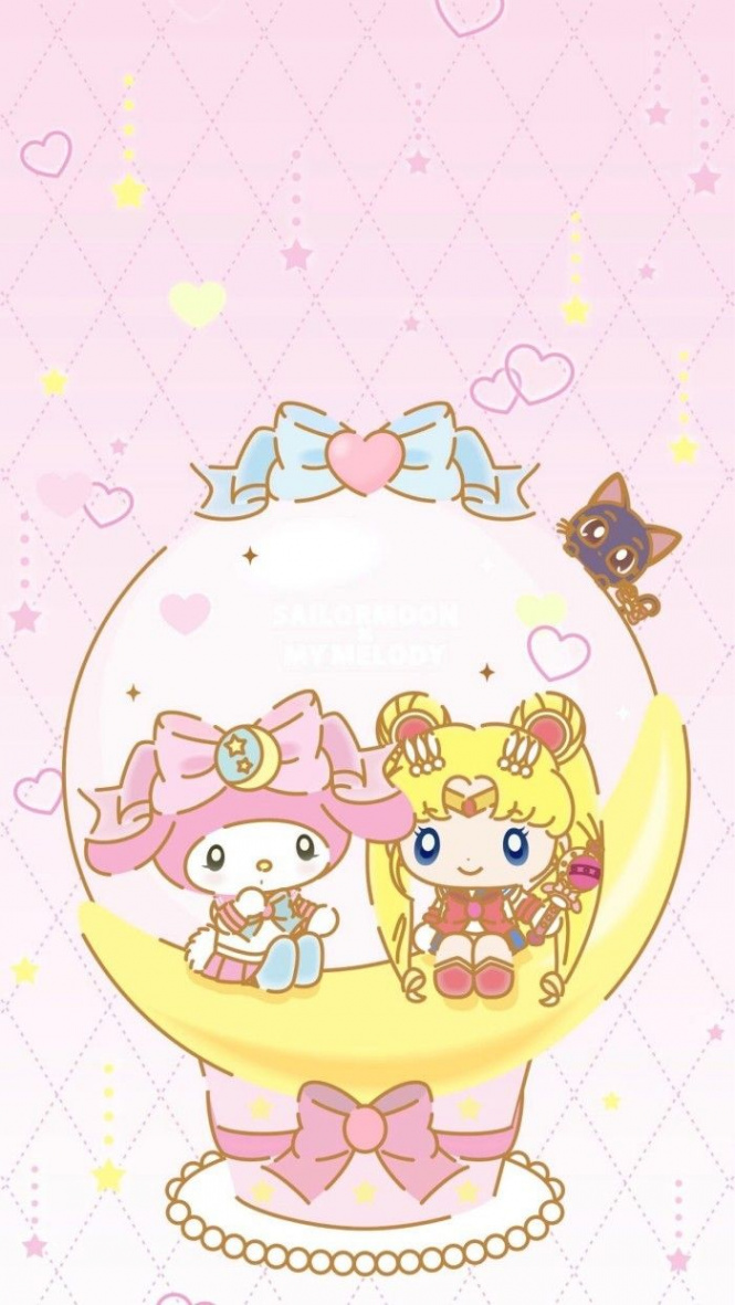 ♡ Be Positive ♡ — MY MELODY X SAILORMOON WALLPAPERS From Duitang