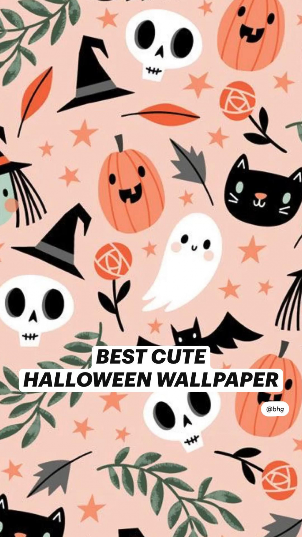 Best Cute Halloween Wallpaper  Halloween wallpaper iphone, Cute