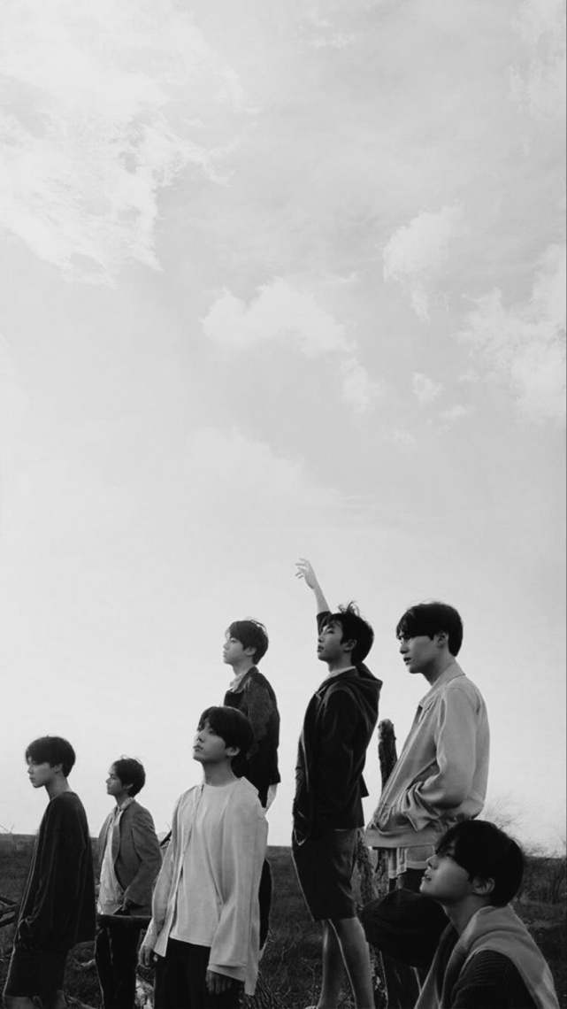 Bts wallpaper  Bts black and white, Bts wallpaper, Bts wings