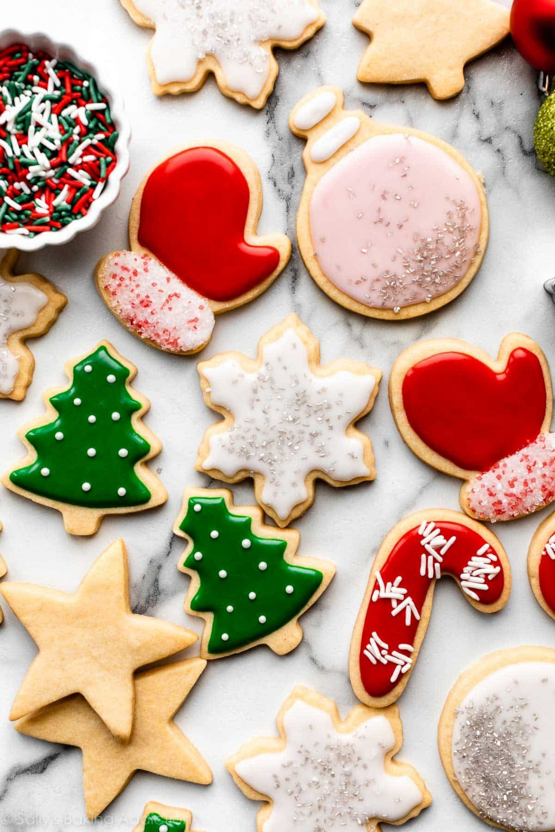 Christmas Sugar Cookies Recipe with Easy Icing