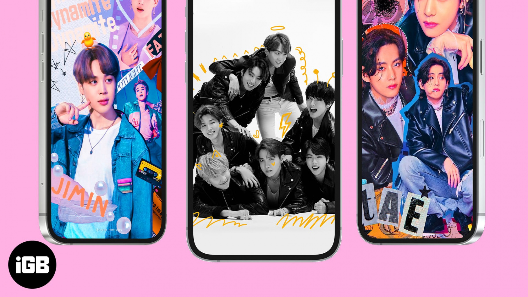 Cute BTS iPhone wallpapers in  - iGeeksBlog