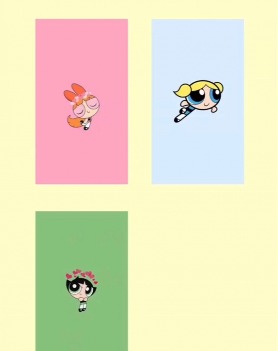 Cute matching wallpapers for  besties 🌼✨🌻 just crop & keep