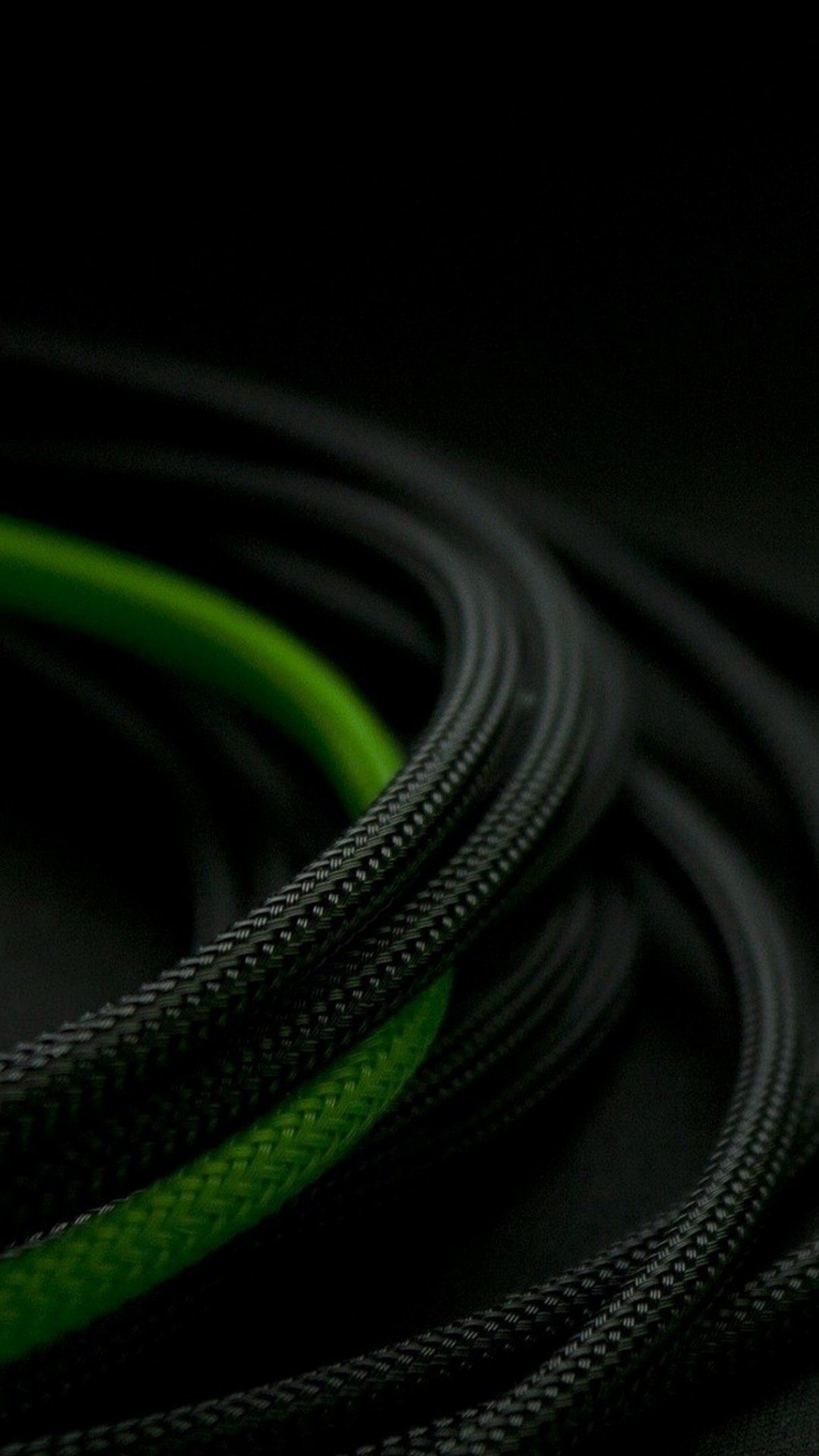 D Black Green rope  Hd wallpapers for mobile, Black wallpaper