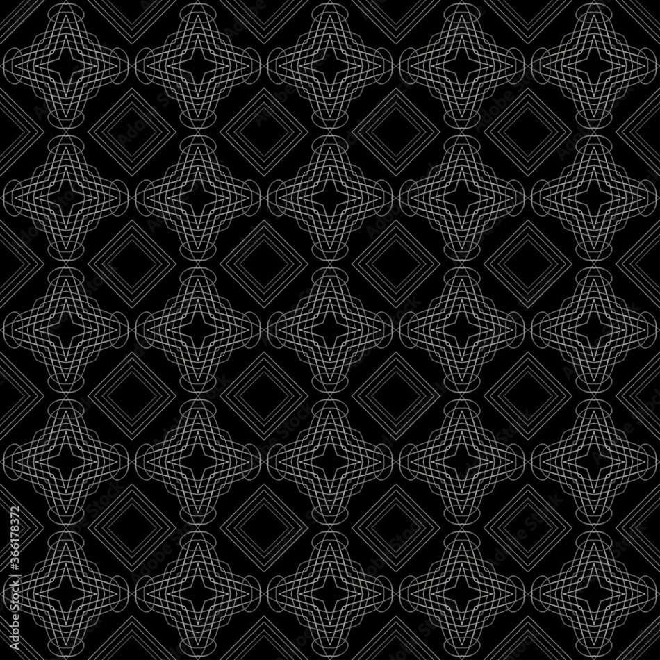 Dark background pattern. Geometric wallpaper texture