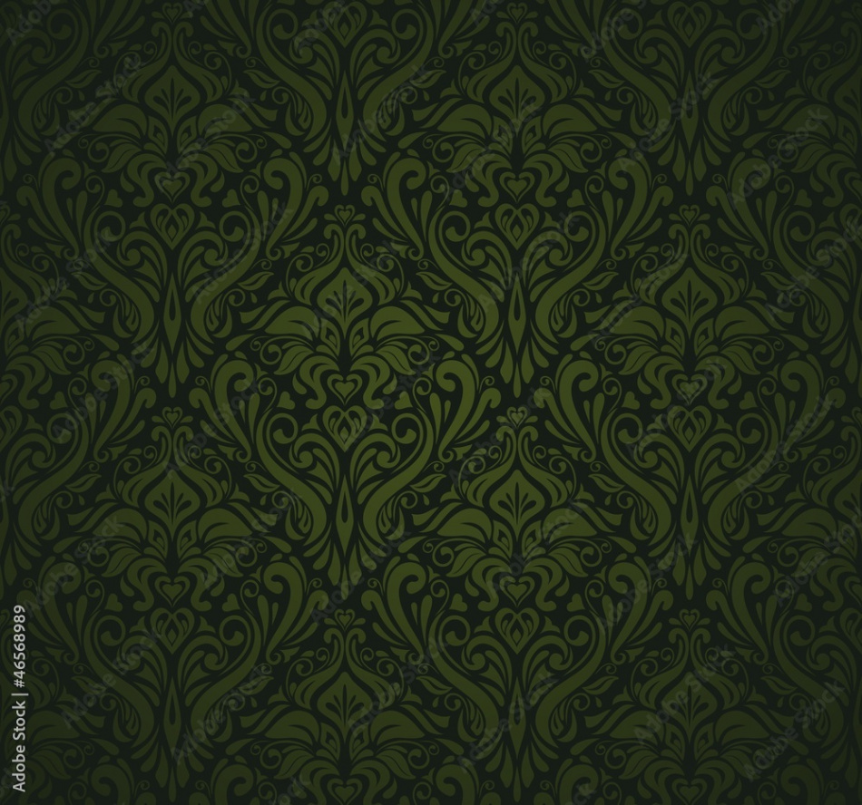 dark green vintage wallpaper Stock Vector  Adobe Stock