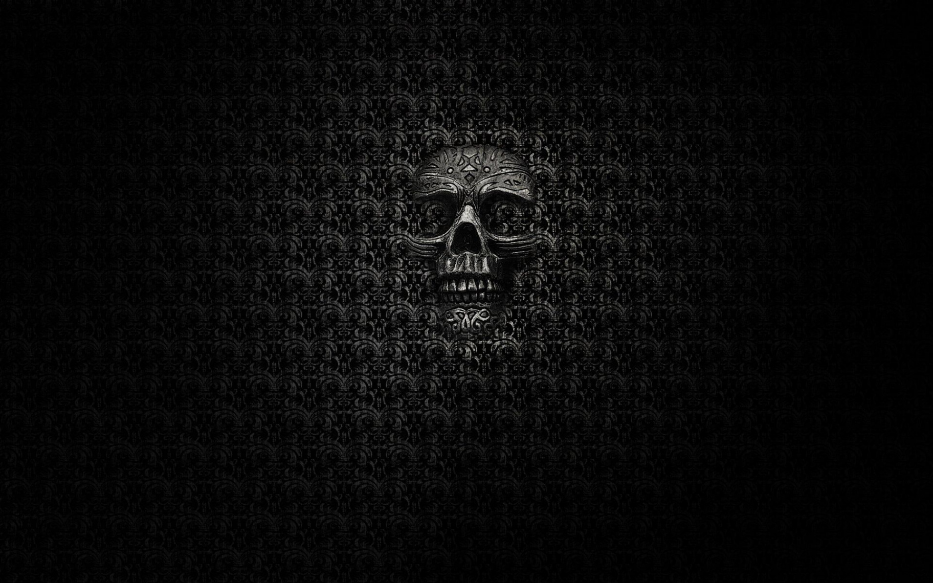 Dark Skull Wallpapers  Skull wallpaper, Skull pictures, Red and