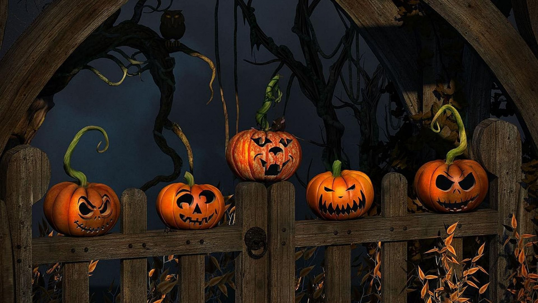 Download Free Halloween Wallpaper for Mac OS X El Capitan and