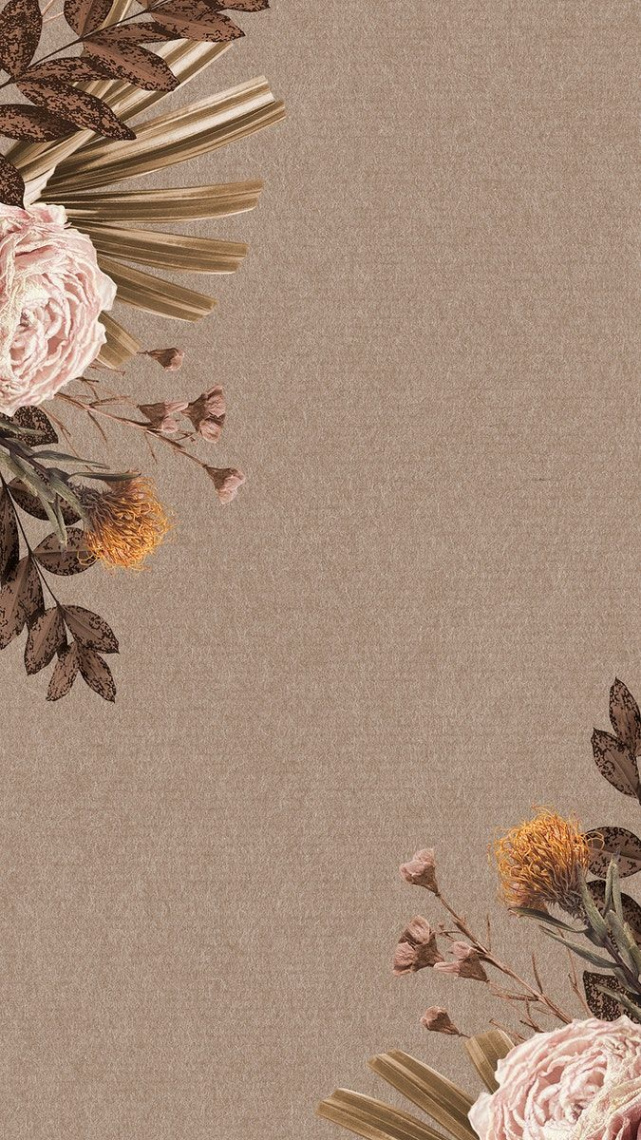 Download premium image of Aesthetic vintage phone wallpaper, beige