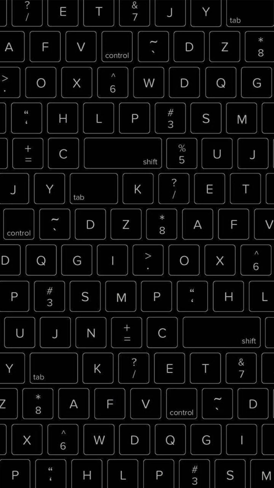 Download Vertical Black Keyboard Aesthetic Wallpaper  Wallpapers