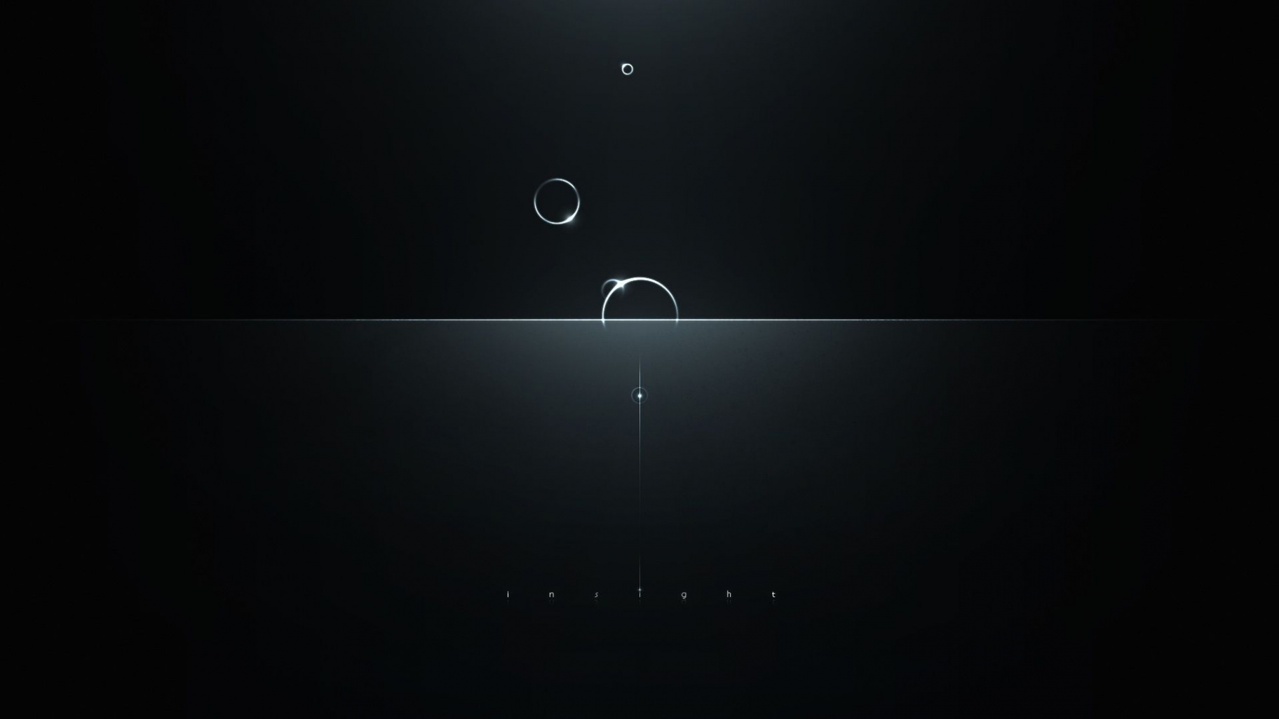 Download Wallpaper x Minimalism, Circles, Reflections