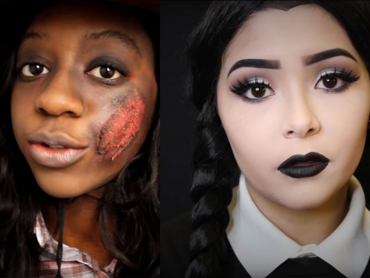 Easy Halloween Makeup Tutorials That Your Inner Lazy Girl Will