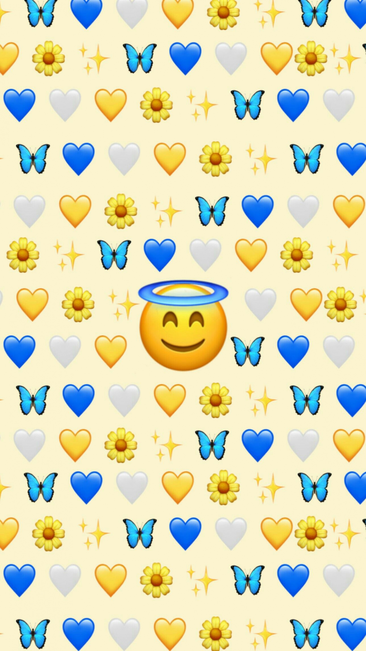 Emoji background  Emoji wallpaper iphone, Emoji wallpaper, Cute