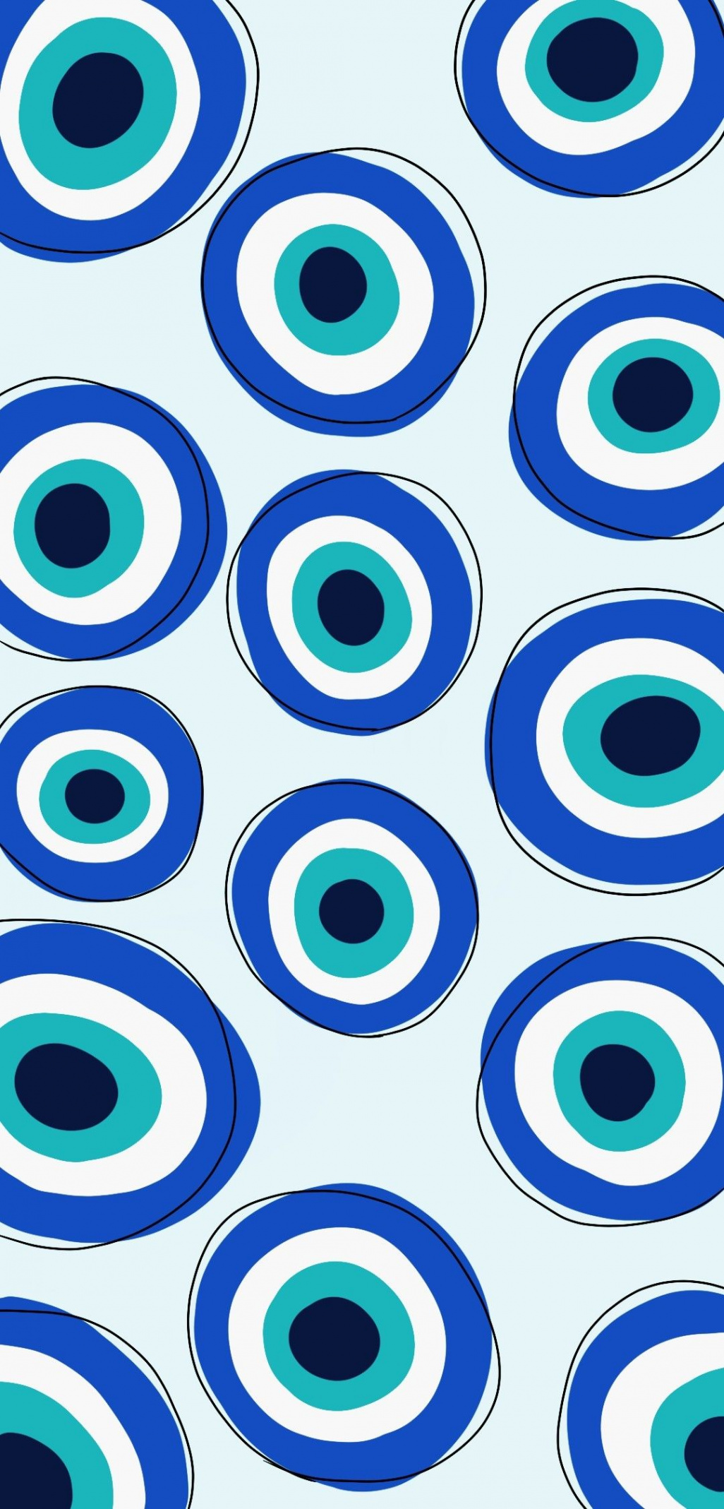 Evil Eye 🧿  Eyes wallpaper, Phone wallpaper patterns, Preppy