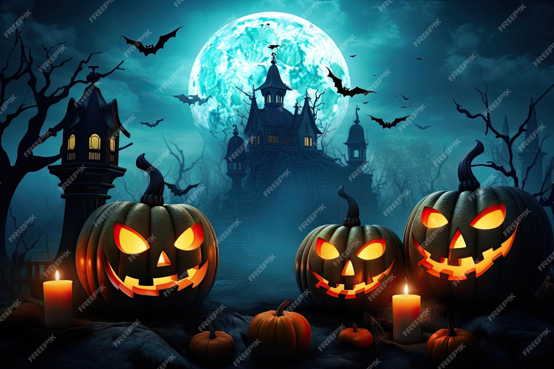 Foto Wallpaper Halloween, oltre