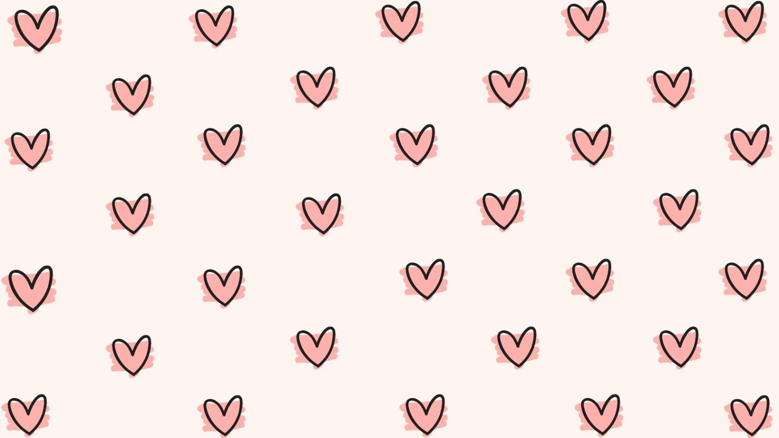 Free and customizable wallpaper heart templates