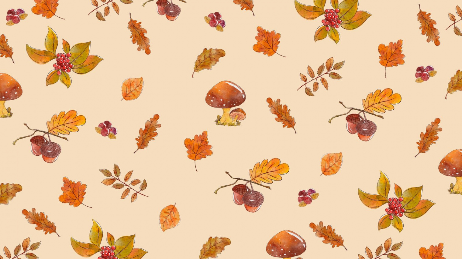 Free customizable autumn desktop wallpaper templates  Canva