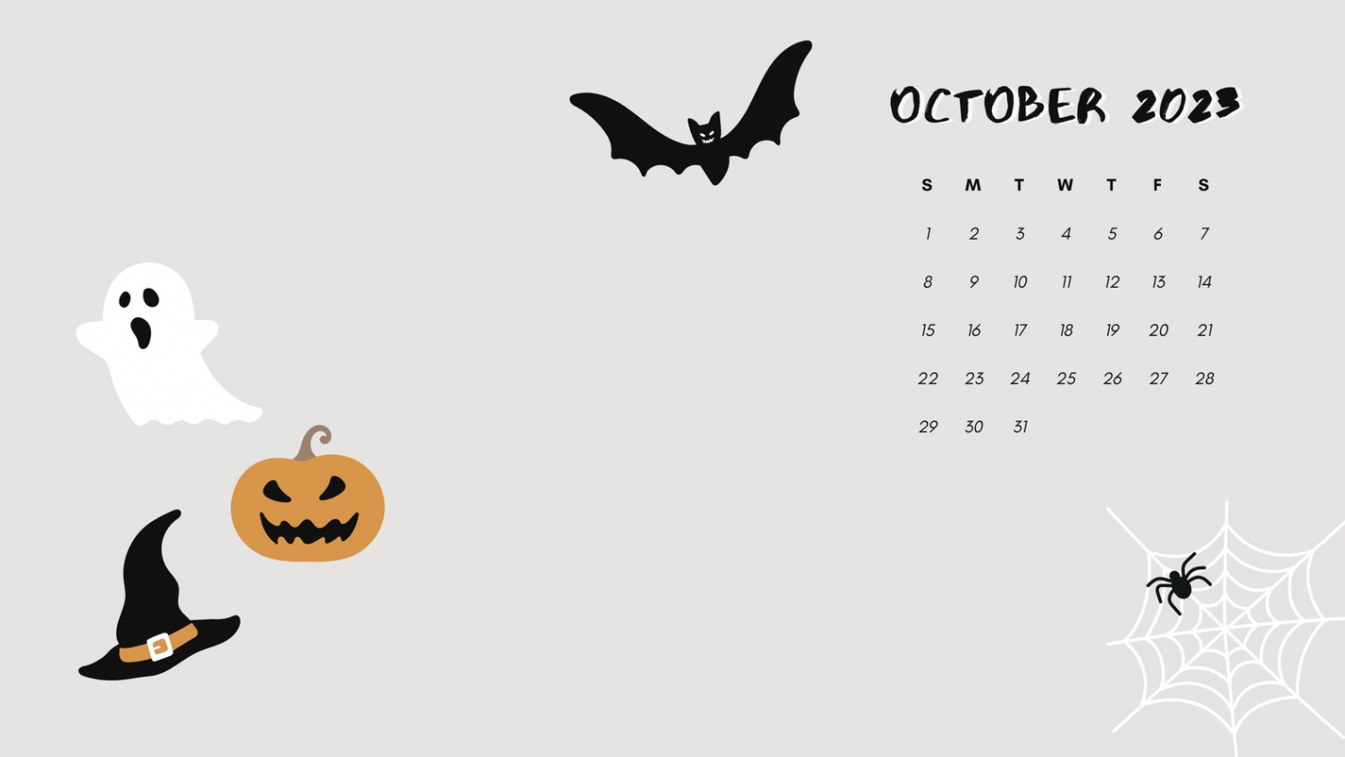 Free customizable Halloween desktop wallpaper templates  Canva