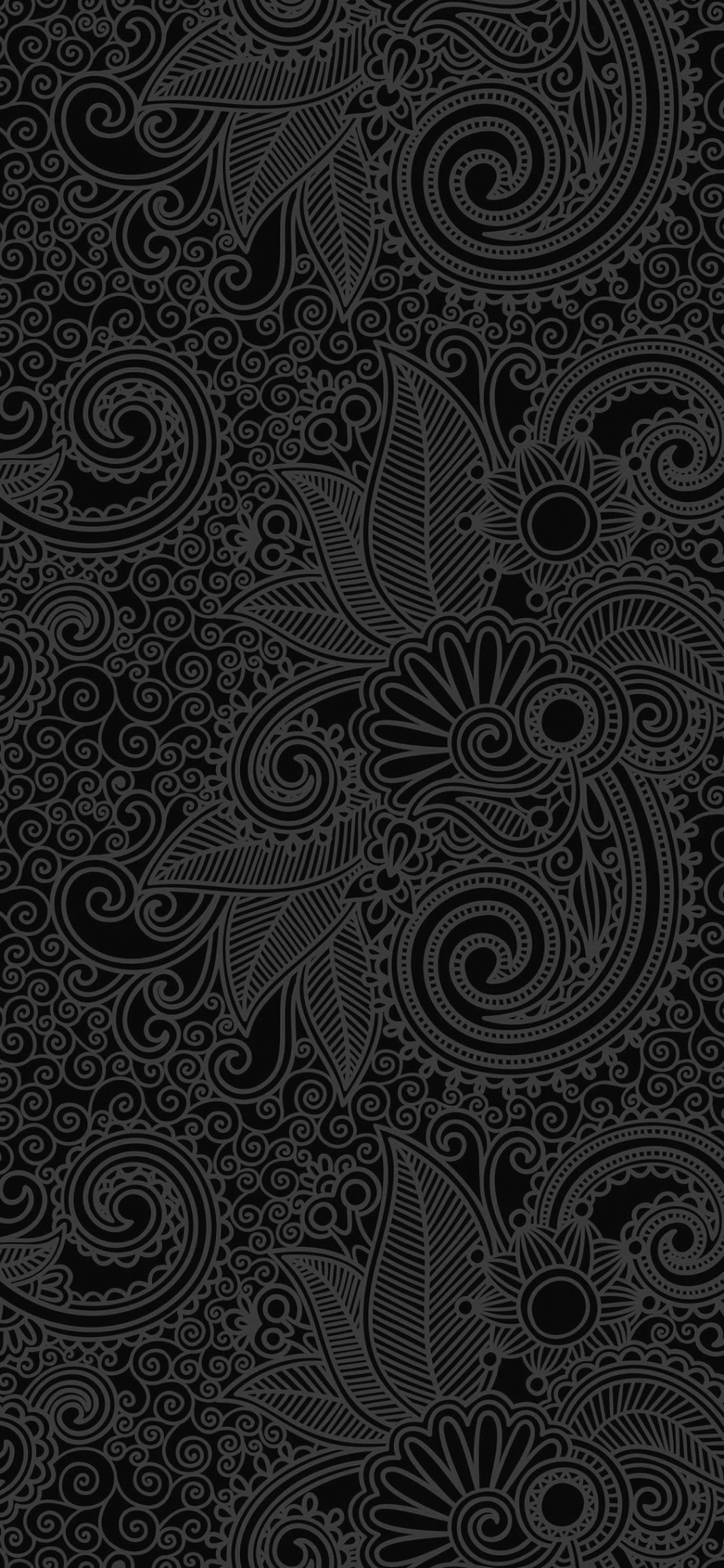 Free download the Design flower line dark pattern wallpaper ,beaty