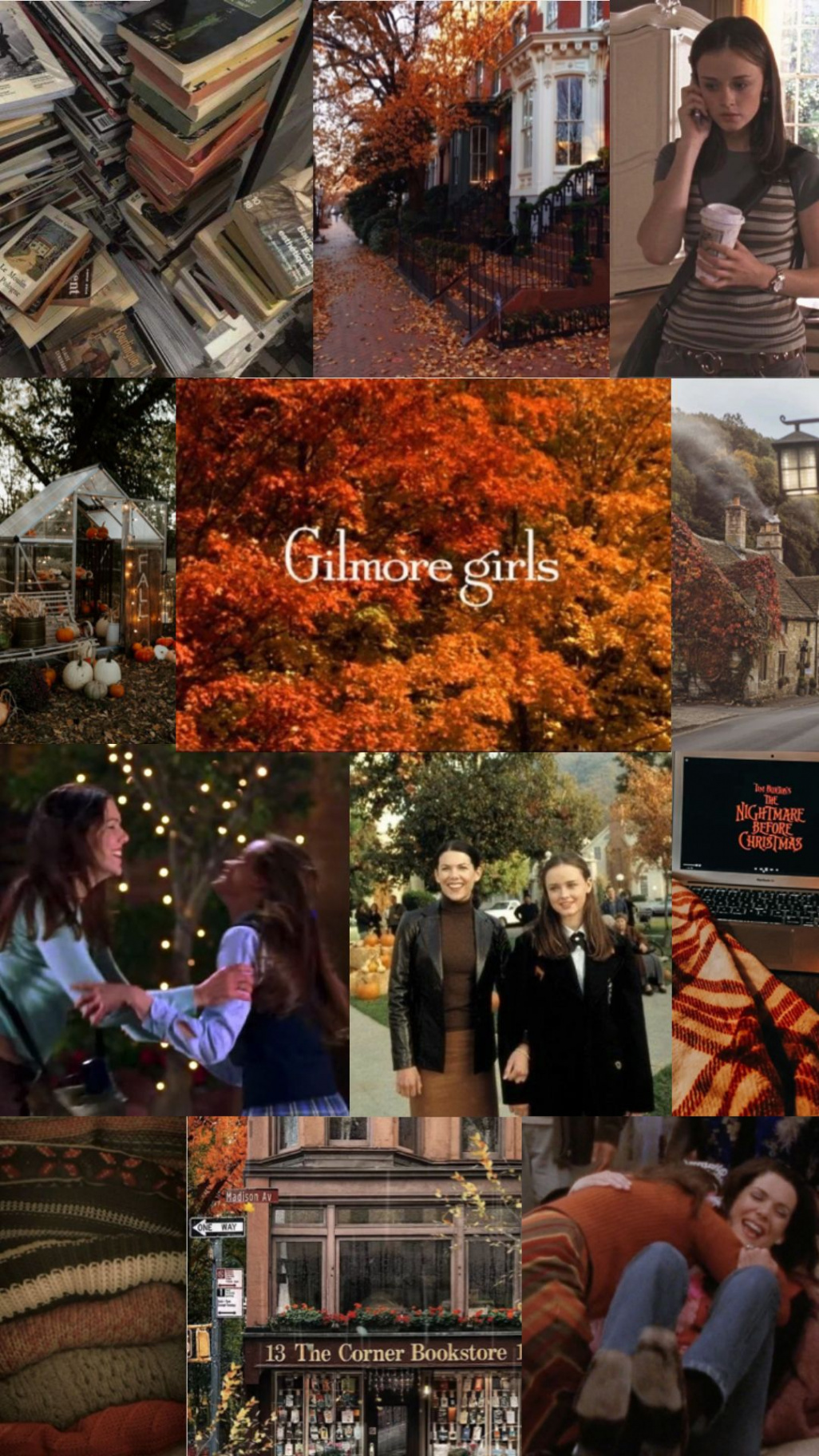 Gilmore girls wallpaper 🍂 #gilmoregirls #gilmorefall