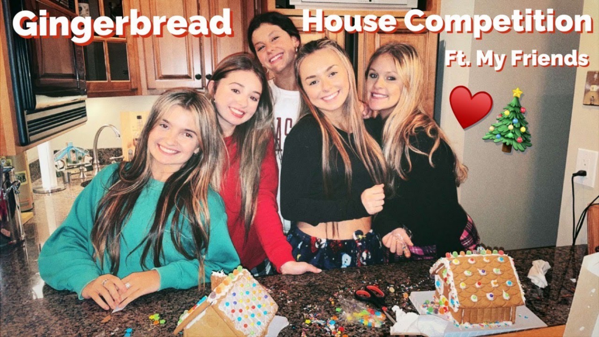 Gingerbread House Competition With My Friends  Hannah