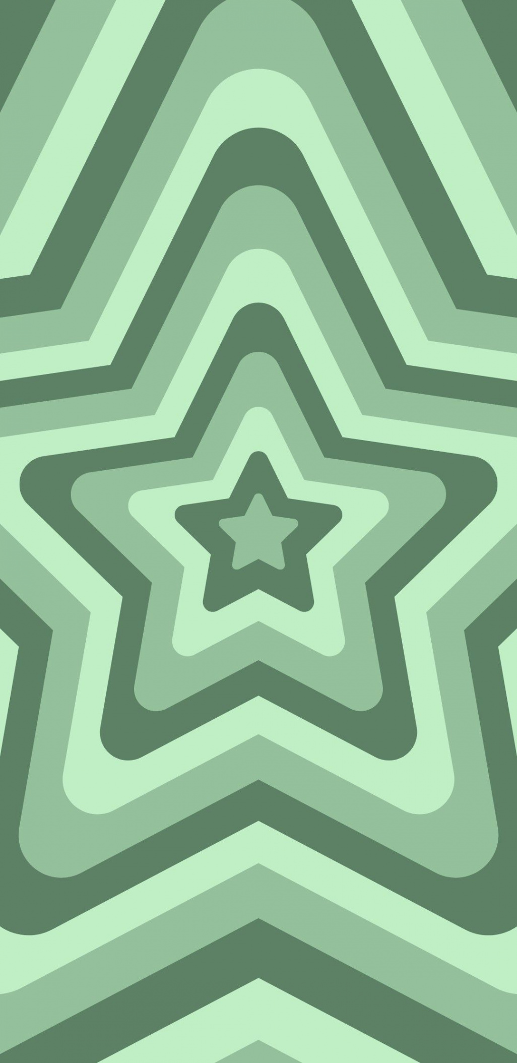 Green aesthetic wallpaper layered star indie yk  Green wallpaper